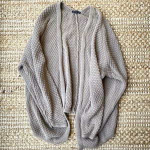 Brandy Melville Oatmeal / Taupe Knitted Cardigan